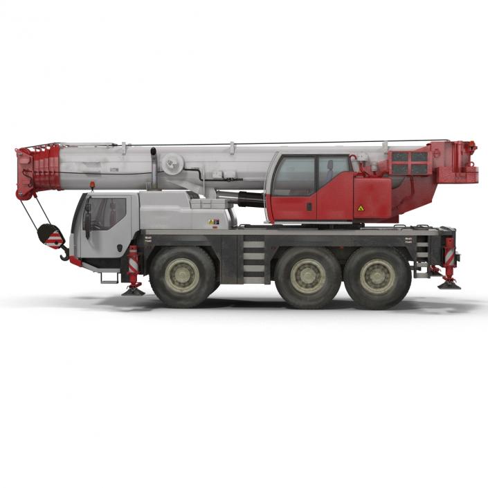 3D model Compact Mobile Crane